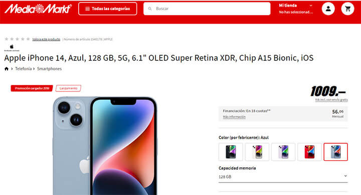 Imagen - Dónde comprar un iPhone 14 barato