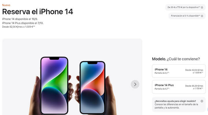 Imagen - Dónde comprar un iPhone 14 barato