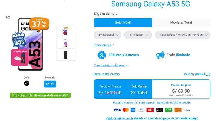 Imagen - Dónde comprar el Samsung Galaxy A53 más barato