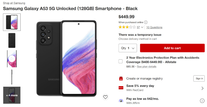 Imagen - Dónde comprar el Samsung Galaxy A53 más barato