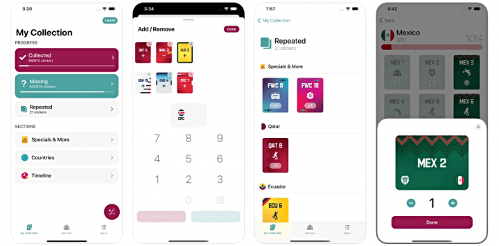 Imagen - 5 apps para llevar el control de tu &aacute;lbum Panini Qatar 2022