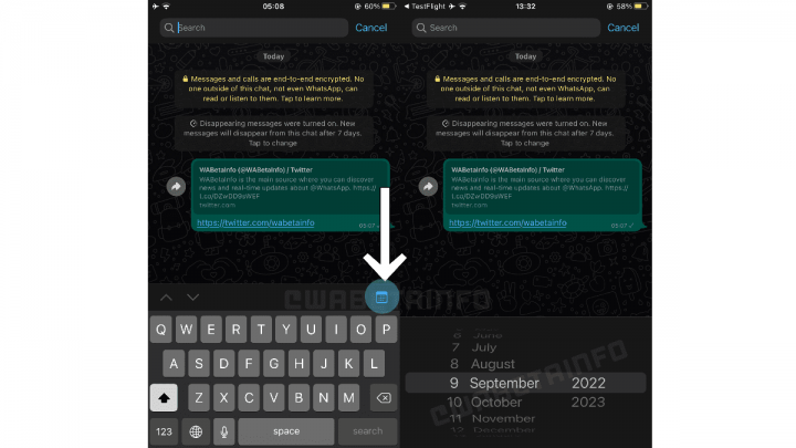 Imagen - WhatsApp por fin permitirá buscar mensajes por fecha