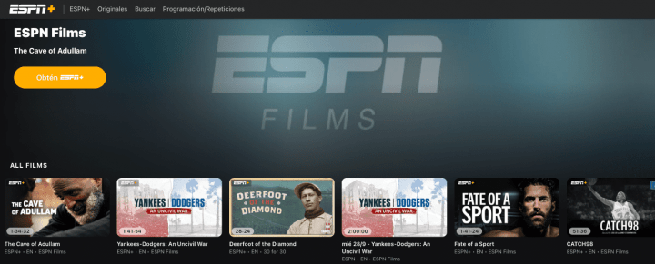 Imagen - ESPN: contenidos, cómo ver y más