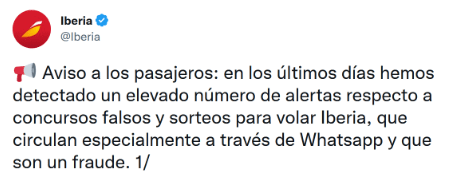 Imagen - Concurso Black Friday Iberia 2022, ¿es real o una estafa?
