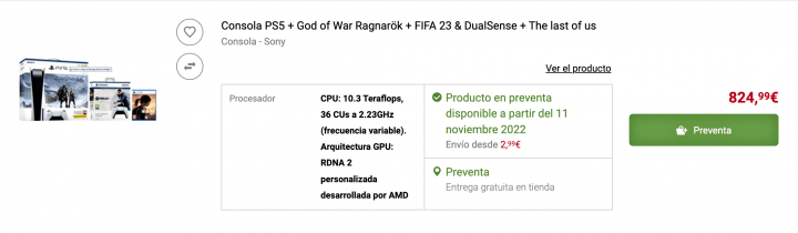 Imagen - Dónde comprar PlayStation 5: stock [noviembre 2022]