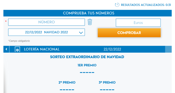 Imagen - Loter&iacute;a Navidad 2022: c&oacute;mo comprobar online y en el m&oacute;vil