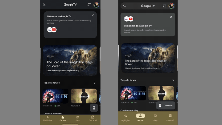 Imagen - La app de Google TV renueva su diseño