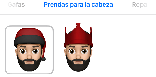 Imagen - C&oacute;mo crear tu Memoji de Pap&aacute; Noel en iPhone