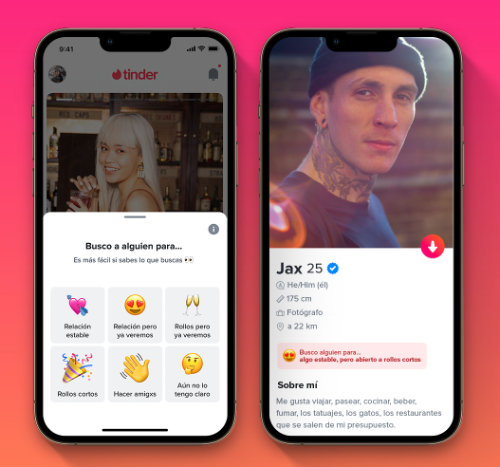 Imagen - Tinder añadirá al perfil si buscamos una relación