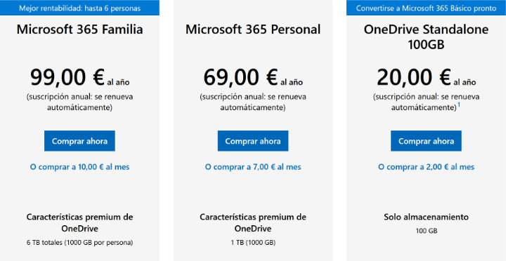 Imagen - Microsoft 365 B&aacute;sico es el nuevo plan de Office barato