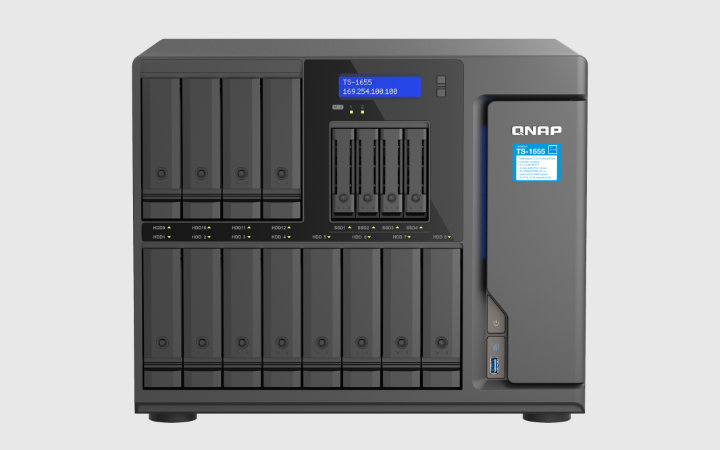 Imagen - QNAP TS-1655: detalles del NAS 2,5 GbE con Intel QAT