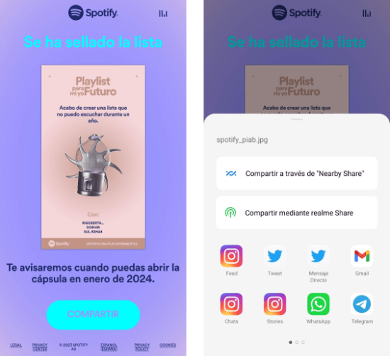 Imagen - Cómo hacer la &quot;Playlist para mi yo Futuro&quot; de Spotify