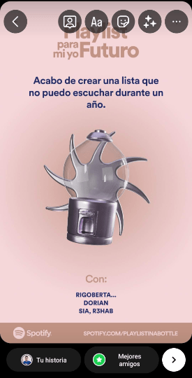 Imagen - Cómo hacer la &quot;Playlist para mi yo Futuro&quot; de Spotify