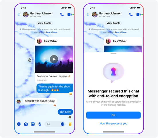 Imagen - Facebook Messenger añade nuevas funciones con cifrado