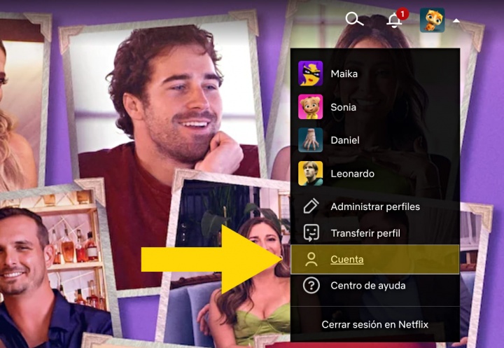 Imagen - Cómo compartir una cuenta de Netflix