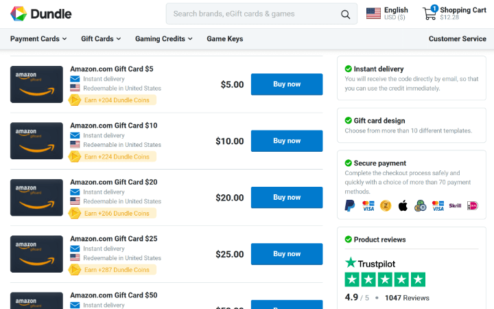 Imagen - Dónde comprar tarjetas de Amazon en Estados Unidos