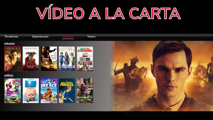 Imagen - Vidgo: qué es, contenidos y cómo funciona