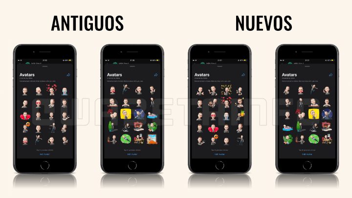Imagen - WhatsApp rediseña los stickers de avatares