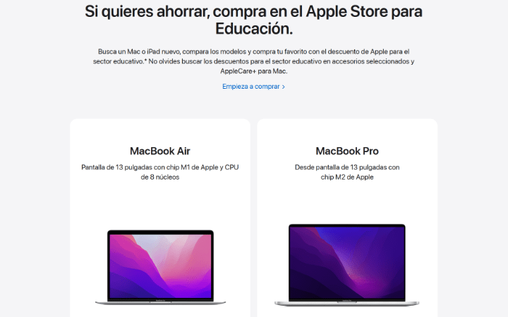 Imagen - Descuento de Apple a estudiantes: qué es y cómo funciona