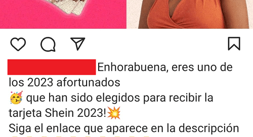 Imagen - Tarjetas regalo de Shein en Instagram, ¿reales o estafa?