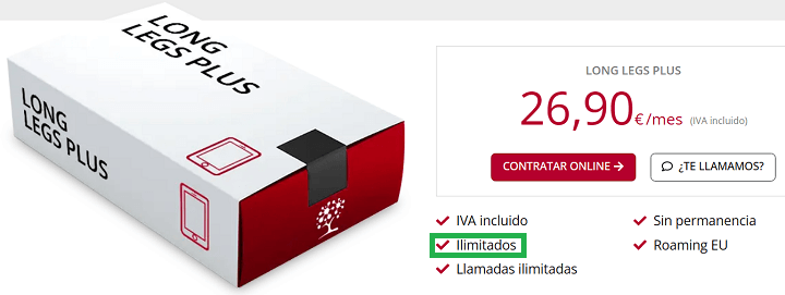 Imagen - Estas tarifas te enga&ntilde;an prometiendo datos ilimitados