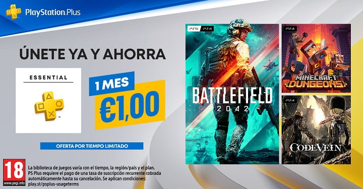 Imagen - Oferta: PlayStation Plus por solo 1 &euro;