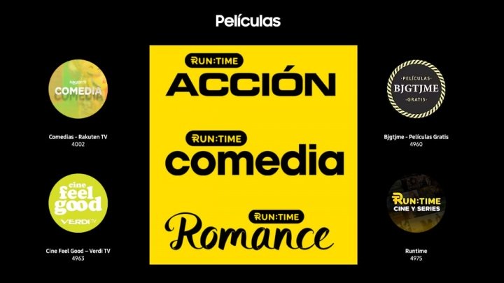 Imagen - Samsung TV Plus a&ntilde;ade tres nuevos canales de cine