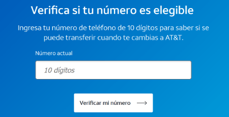 Imagen - Cómo ver si tu número puede realizar una portabilidad a AT&amp;T