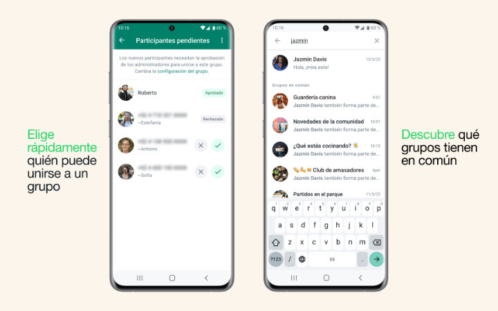 Imagen - Las invitaciones a grupos de WhatsApp añaden aprobación
