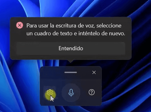 Imagen - Cómo escribir con tu voz en Windows 11