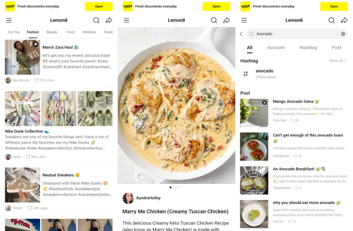 Imagen - Lemon8, el Instagram de TikTok que arrasa