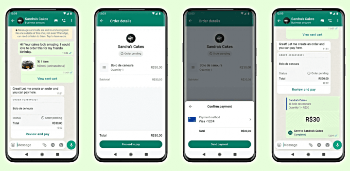 Imagen - WhatsApp añade pagos en pequeños negocios
