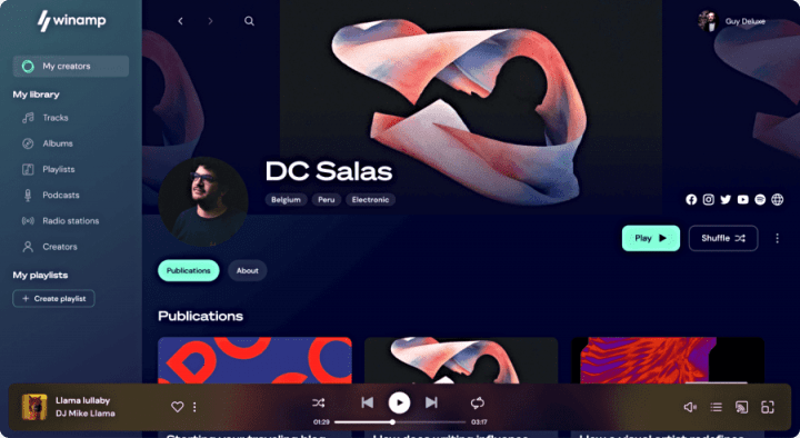 Imagen - Winamp regresa como un reproductor gratuito de m&uacute;sica online