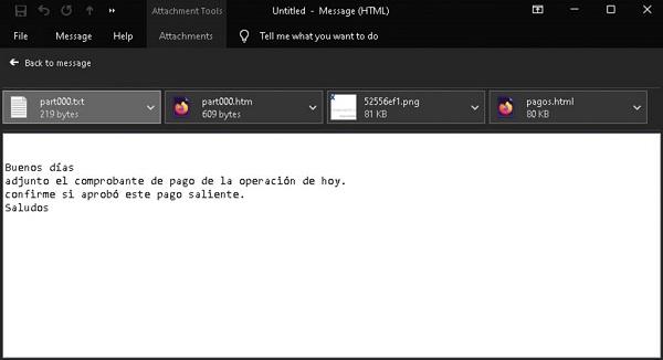 Imagen - Borra este correo de "comprobante de pago" si te llega