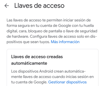 Imagen - Adiós a las contraseñas: Google lanza Passkeys