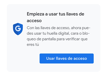 Imagen - Adiós a las contraseñas: Google lanza Passkeys