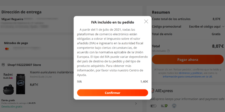 Imagen - Envíos en AliExpress: aduanas, problemas y costes