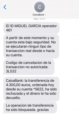 Imagen - Esta estafa combina SMS y llamadas de tu banco y es de las m&aacute;s peligrosas