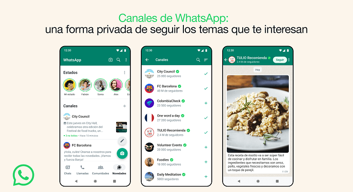 Imagen - Los canales de WhatsApp son oficiales: detalles