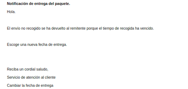 Imagen - Cuidado con este email de Correos, parece real pero es una peligrosa estafa