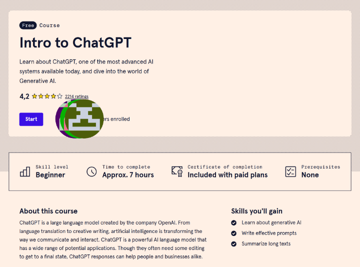 Imagen - 22 cursos de ChatGPT online y gratis