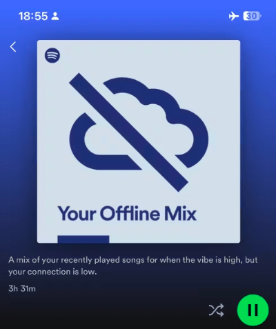 Imagen - Spotify tendrá una playlist offline creada automáticamente