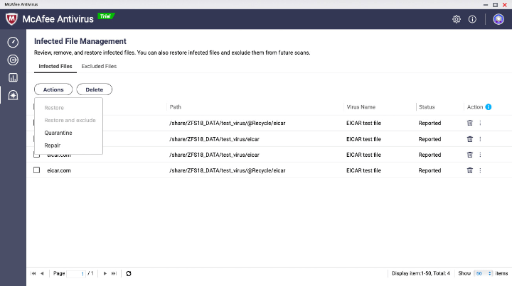 Imagen - McAfee Antivirus 3.2 llega a los NAS de QNAP: novedades