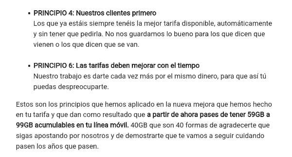 Imagen - Pepephone sube 40 GB la tarifa Inimitable al mismo precio