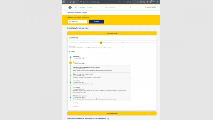 Imagen - Cuidado si est&aacute;s esperando el voto por correo con este SMS que suplanta a Correos