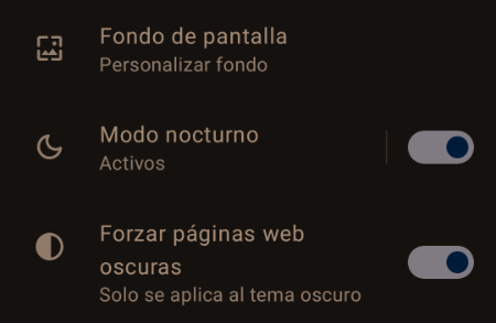 Imagen - Google Chrome se queda sin modo oscuro automático en Android