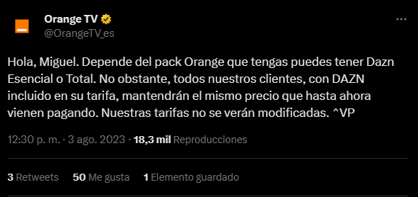 Imagen - Tengo DAZN con un operador, &iquest;me sube el precio?