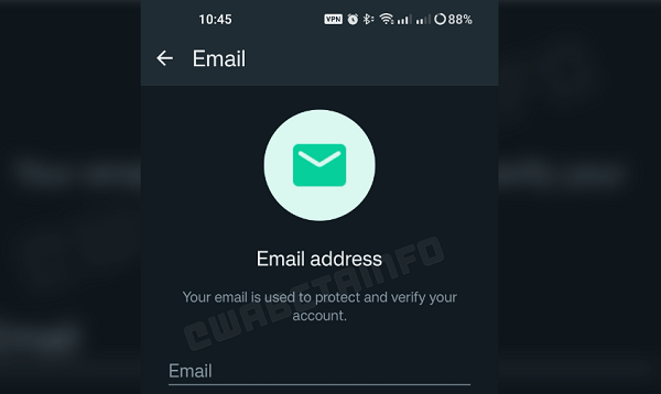 Imagen - WhatsApp te pedirá tu correo electrónico por esta razón