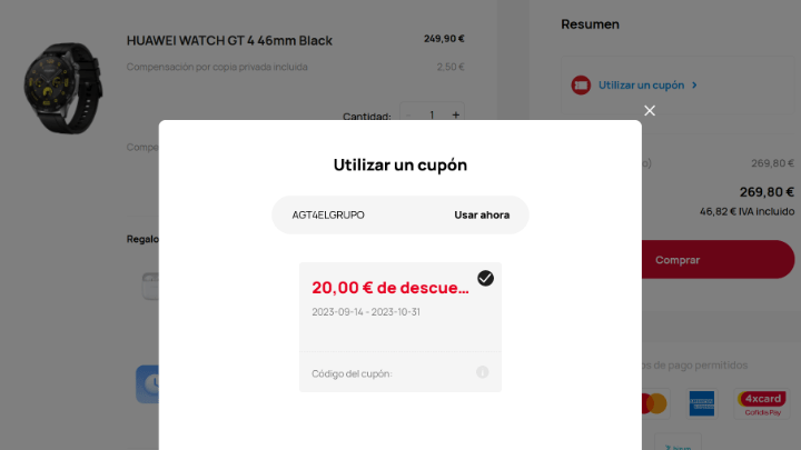 Imagen - El último reloj de Huawei ya ha sido rebajado en Amazon por tiempo limitado