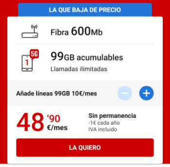 Imagen - Comparativa: oferta de fibra de Pepephone vs Simyo